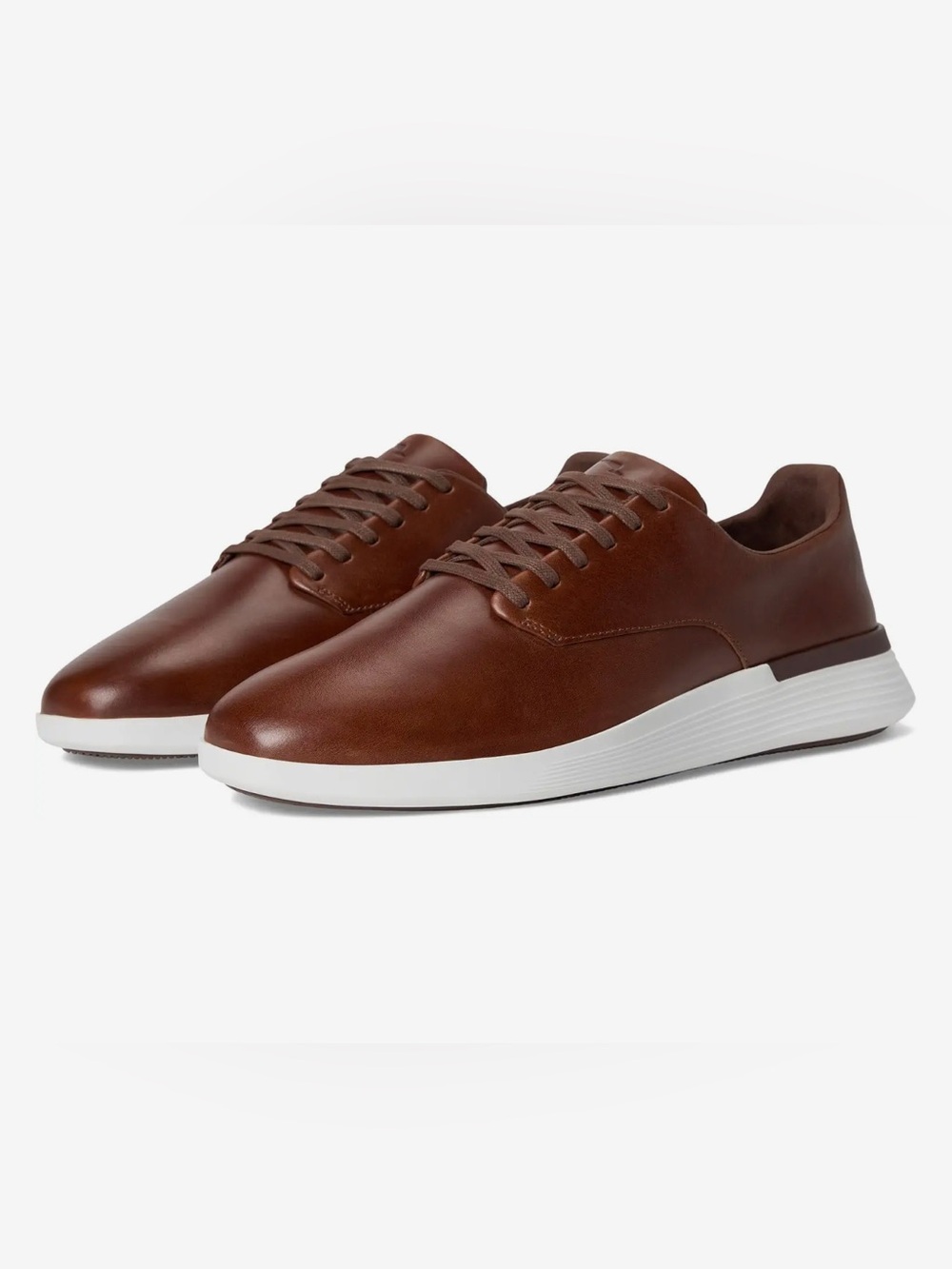 Men's Wolf and Shepherd Crossover Derby Leather Lace up Shoes Size 10
